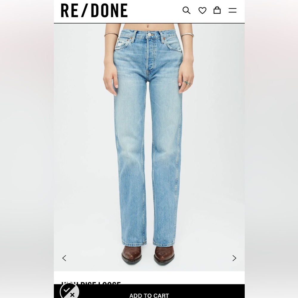 Re/Done High Rise Loose